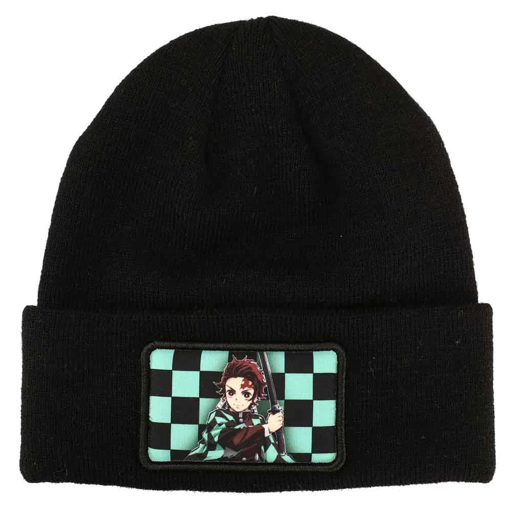 Bioworld Demon Slayer Sublimated Patch Beanie 1 Bioworld Demon Slayer Sublimated Patch Beanie