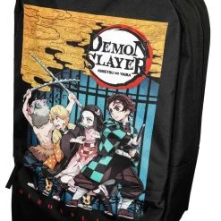 Bioworld Demon Slayer Sublimated Laptop Backpack -Fashion T Shirt Shop 0014478 demon slayer sublimated laptop backpack