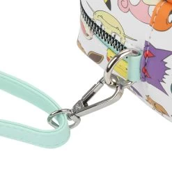 Bioworld Pokémon Faces Metal Badge Crossbody Handbag -Fashion T Shirt Shop 0022212 pokemon faces metal badge handbag c23eec55 f11e 4728 8b5e 3344d28a1c9c