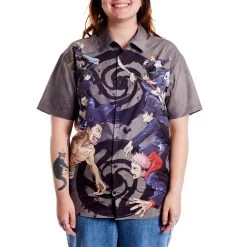 Loungefly Jujutsu Kaisen Sublimated Camp Shirt - *PREORDER*