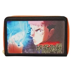 Loungefly Jujutsu Kaisen Yuji Itadori Zip Wallet - *PREORDER*