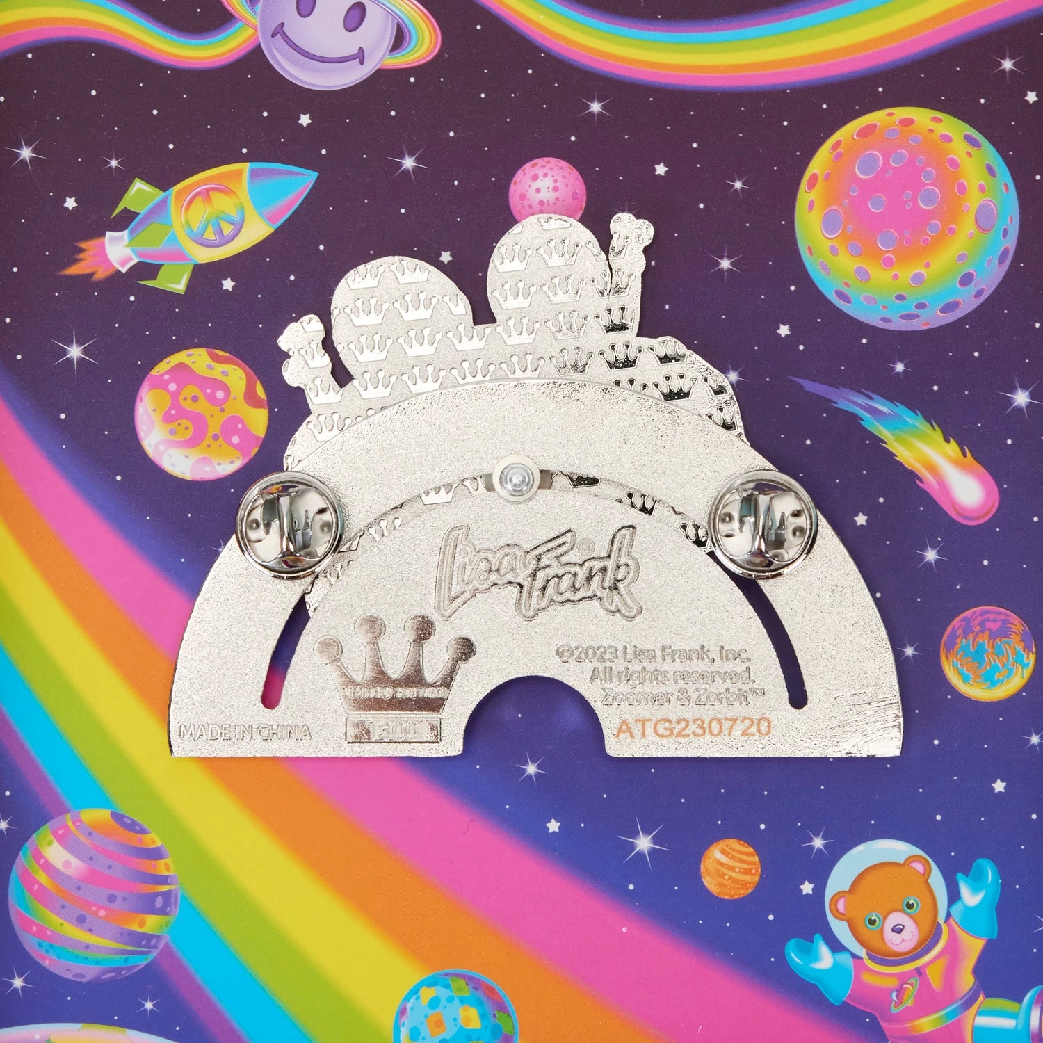 Loungefly Lisa Frank Zoomer & Zorbit 3" Limited Edition Collector Box Pin - *PREORDER* 5 Loungefly Lisa Frank Zoomer & Zorbit 3" Limited Edition Collector Box Pin - *PREORDER* - Image 5
