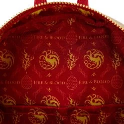Loungefly HBO House Of Dragons Targaryen Mini Backpack - *PREORDER* -Fashion T Shirt Shop 1DCAB838 6635 444A 8C80 9929631CE78F