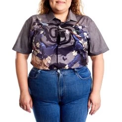 Loungefly Jujutsu Kaisen Sublimated Camp Shirt - *PREORDER* -Fashion T Shirt Shop 1F991615 08D1 42A0 AE6B 76EDF922AD4D