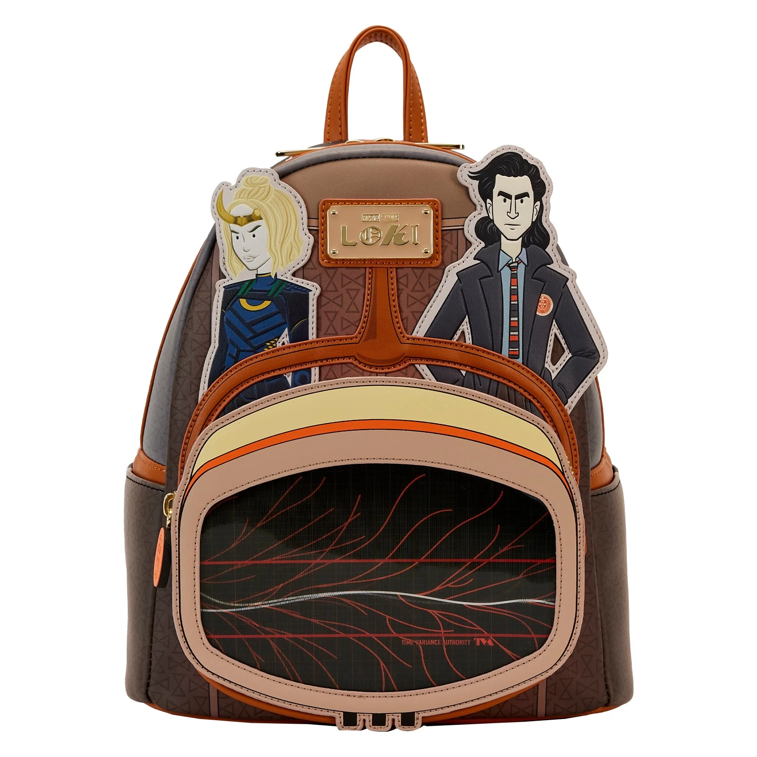 Loungefly Marvel Loki TVA Lenticular Multiverse Mini Backpack - *PREORDER* 1 Loungefly Marvel Loki TVA Lenticular Multiverse Mini Backpack - *PREORDER*