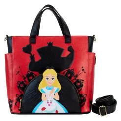 Loungefly Disney Alice In Wonderland Villains Convertible Crossbody - *PREORDER*