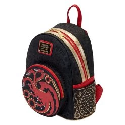 Loungefly HBO House Of Dragons Targaryen Mini Backpack - *PREORDER* -Fashion T Shirt Shop 626F7C8F 2C14 4A8E B94A 05658B251BB1