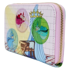 Loungefly Disney Sleeping Beauty Stained Glass Castle Zip Wallet - *PREORDER* -Fashion T Shirt Shop 8A088B90 FBA5 4FC6 BB47 827A908096DE