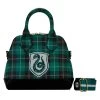 Loungefly WB Harry Potter Varsity Slytherin Plaid Crossbody - *PREORDER*