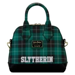 Loungefly WB Harry Potter Varsity Slytherin Plaid Crossbody - *PREORDER* -Fashion T Shirt Shop A4AD8856 9C6F 484F A41D CC9737943A48