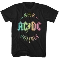 Men's ACDC Multicolor Voltage Tee