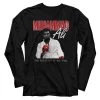 Muhammad Ali Red Gloves Stare Long Sleeve T-Shirt