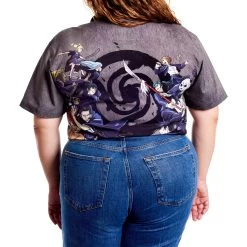 Loungefly Jujutsu Kaisen Sublimated Camp Shirt - *PREORDER* -Fashion T Shirt Shop B34177F2 0CC4 465F B688 2752F1449C73