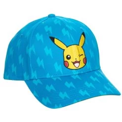 Bioworld Pokémon Pikachu AOP Snapback Hat -Fashion T Shirt Shop BA8YSYPOK 3