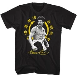Bruce Lee Bright Symbols T-Shirt