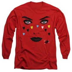 Men's Birds Of Prey Red Harley Long Sleeve Tee
