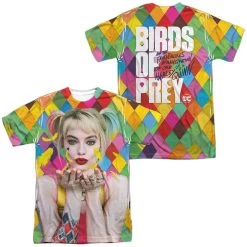 Birds Of Prey Feathers Sublimated T-Shirt -Fashion T Shirt Shop BOP121FB ATPP
