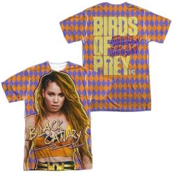 Birds Of Prey Black Canary Sublimated T-Shirt -Fashion T Shirt Shop BOP133FB ATPP