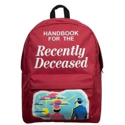 Bioworld Beetlejuice Handbook For The Recently Deceased Backpack