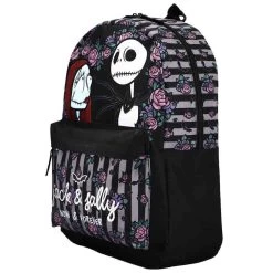 Bioworld Disney The Nightmare Before Christmas Jack And Sally Mix Block Backpack -Fashion T Shirt Shop BPA09SQNBC00PP00 2