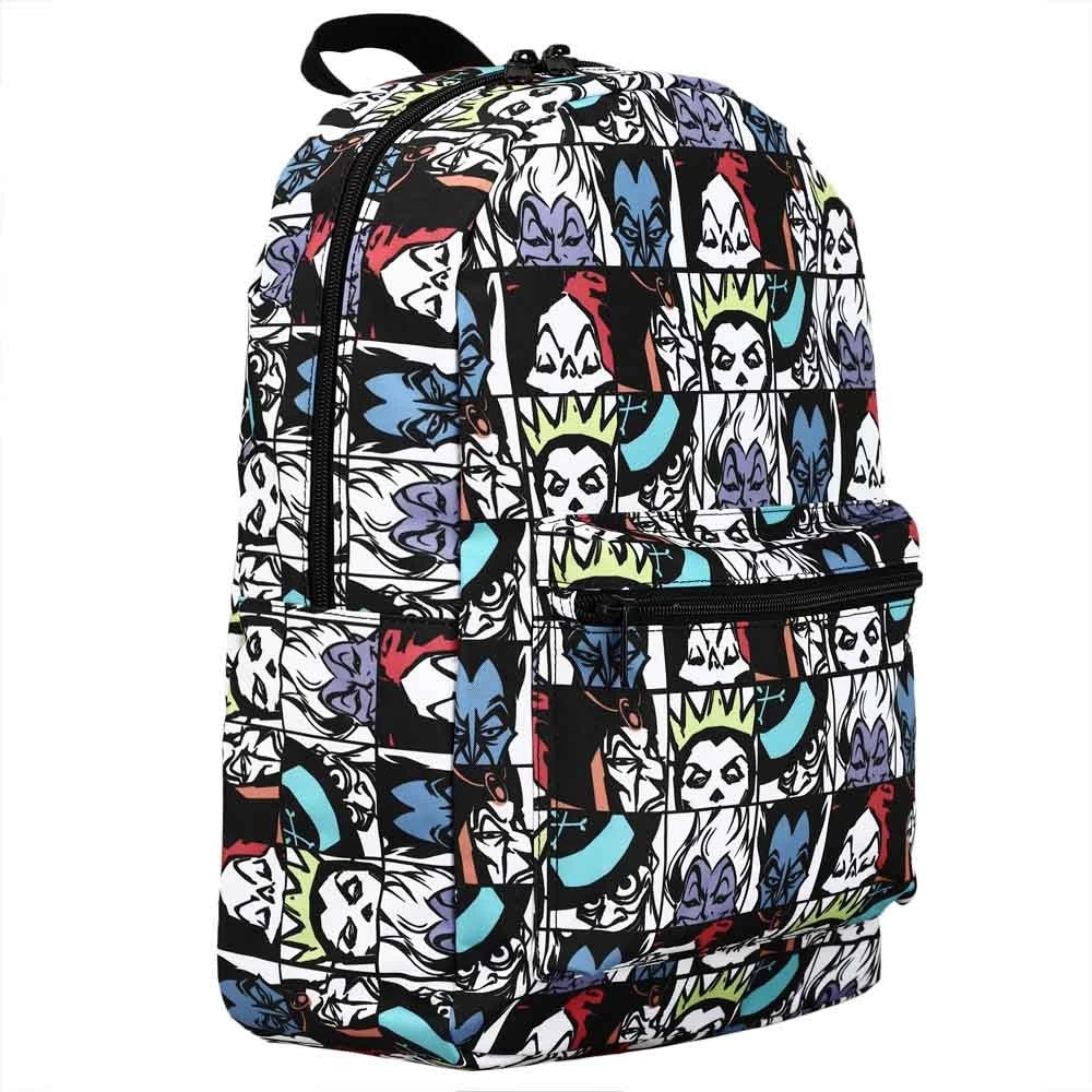 Bioworld Disney Villains Character Tile AOP Backpack 3 Bioworld Disney Villains Character Tile AOP Backpack - Image 3