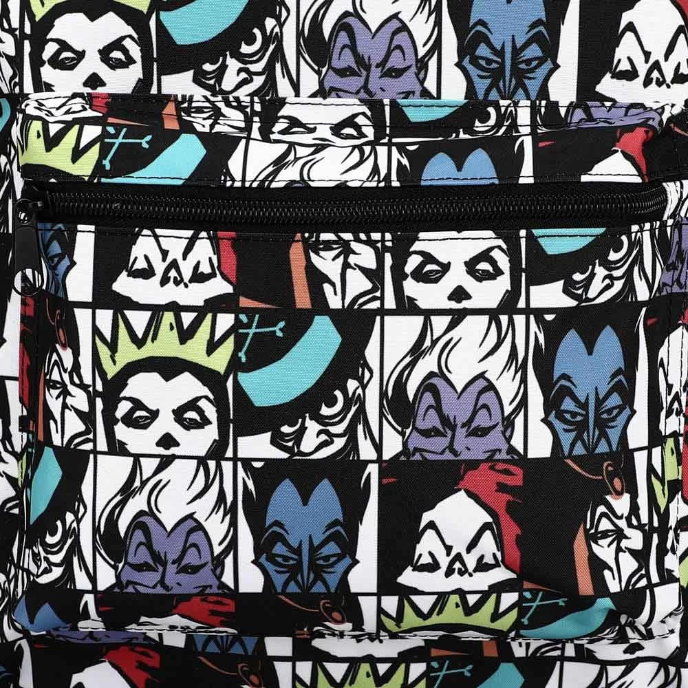 Bioworld Disney Villains Character Tile AOP Backpack 6 Bioworld Disney Villains Character Tile AOP Backpack - Image 6