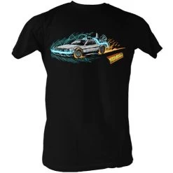 Men's Back To The Future Time Painting 1 Lightweight Tee