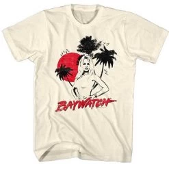 Men's Baywatch Sketch Lightweight Tee