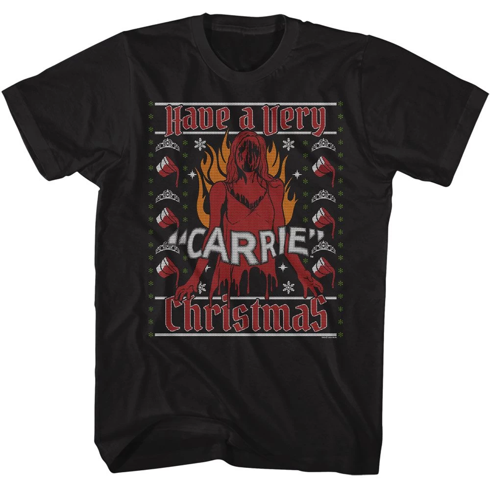 Carrie A Very Carrie Christmas T-Shirt 1 Carrie A Very Carrie Christmas T-Shirt