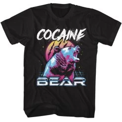 Cocaine Bear Very 80's Bear T-Shirt