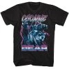 Cocaine Bear Purple Lightning T-Shirt