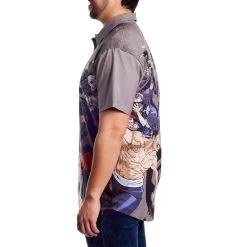 Loungefly Jujutsu Kaisen Sublimated Camp Shirt - *PREORDER* -Fashion T Shirt Shop D250B217 049F 4F72 8BB4 B014B49B5AFD