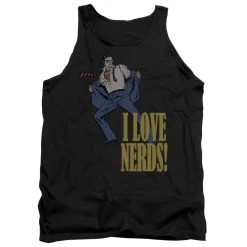 Men's DC Comics Superman I Love Nerds Tank Top