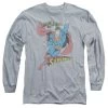 Men's DC Comics Superman On The Job Long Sleeve Tee