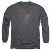 Men's DC Comics Superman Hardened Heart Long Sleeve Tee