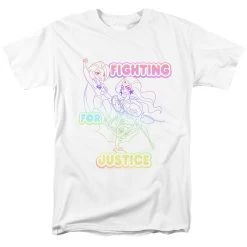 Men's DC Superhero Girls Fighting For Justice Tee