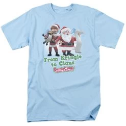 Men's Santa Claus Is Coming To Town Kringle To Claus Tee