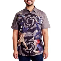 Loungefly Jujutsu Kaisen Sublimated Camp Shirt - *PREORDER* -Fashion T Shirt Shop ECE94A44 AB3B 4AE4 AAA5 4CF06CDBFB3E