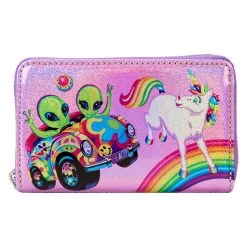 Loungefly Lisa Frank Color Block Zip Wallet - *PREORDER*