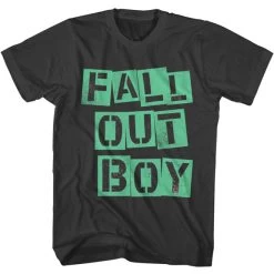 Fall Out Boy Cut Out Logo T-Shirt