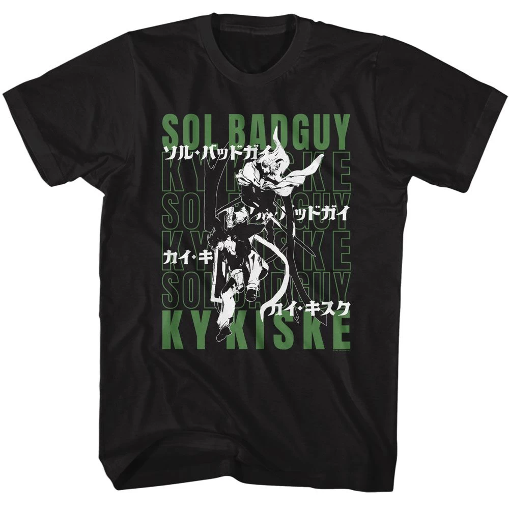 Guilty Gear Sol And Ky T-Shirt 1 Guilty Gear Sol And Ky T-Shirt