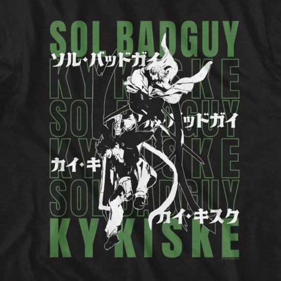 Guilty Gear Sol And Ky T-Shirt 2 Guilty Gear Sol And Ky T-Shirt - Image 2