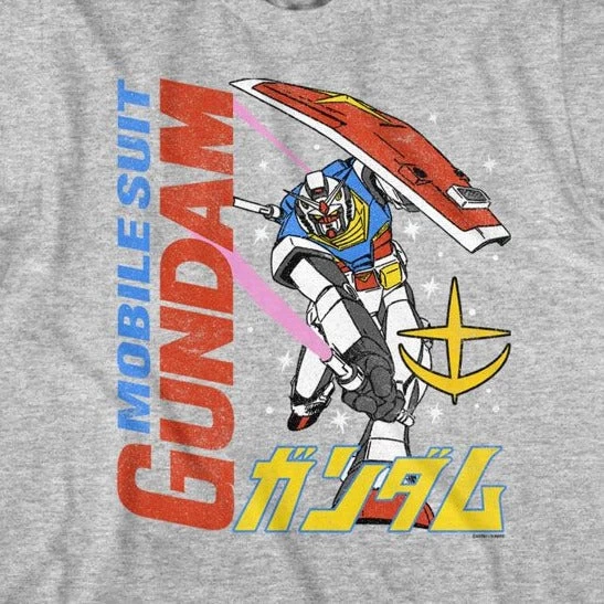 Gundam MS Gundam And Mech T-Shirt 2 Gundam MS Gundam And Mech T-Shirt - Image 2
