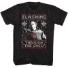 Halloween Slashing Thru The Snow T-Shirt