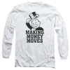 Men's Monopoly Money Moves Long Sleeve Tee