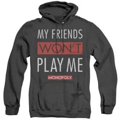 Men's Monopoly My Friends Heather Pullover Hoodie