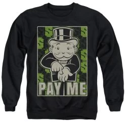 Men's Monopoly Pay Me Crewneck Sweatshirt