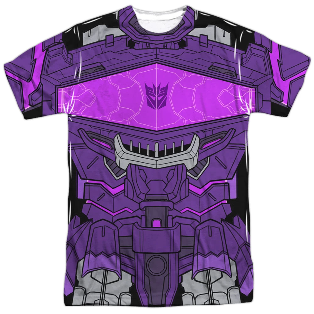 Men's Transformers Shockwave Costume Sublimated T-Shirt 1 Men's Transformers Shockwave Costume Sublimated T-Shirt