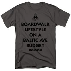 Men's Monopoly Lifestyle Vs Budget Tee