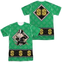 Men's Monopoly Jersey Sublimated Tee -Fashion T Shirt Shop HBRO391FB ATPP